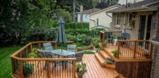 DIY Garden Deck Installation