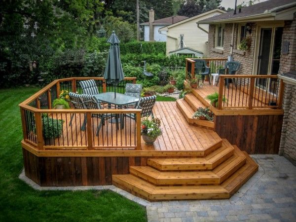 DIY Garden Deck Installation